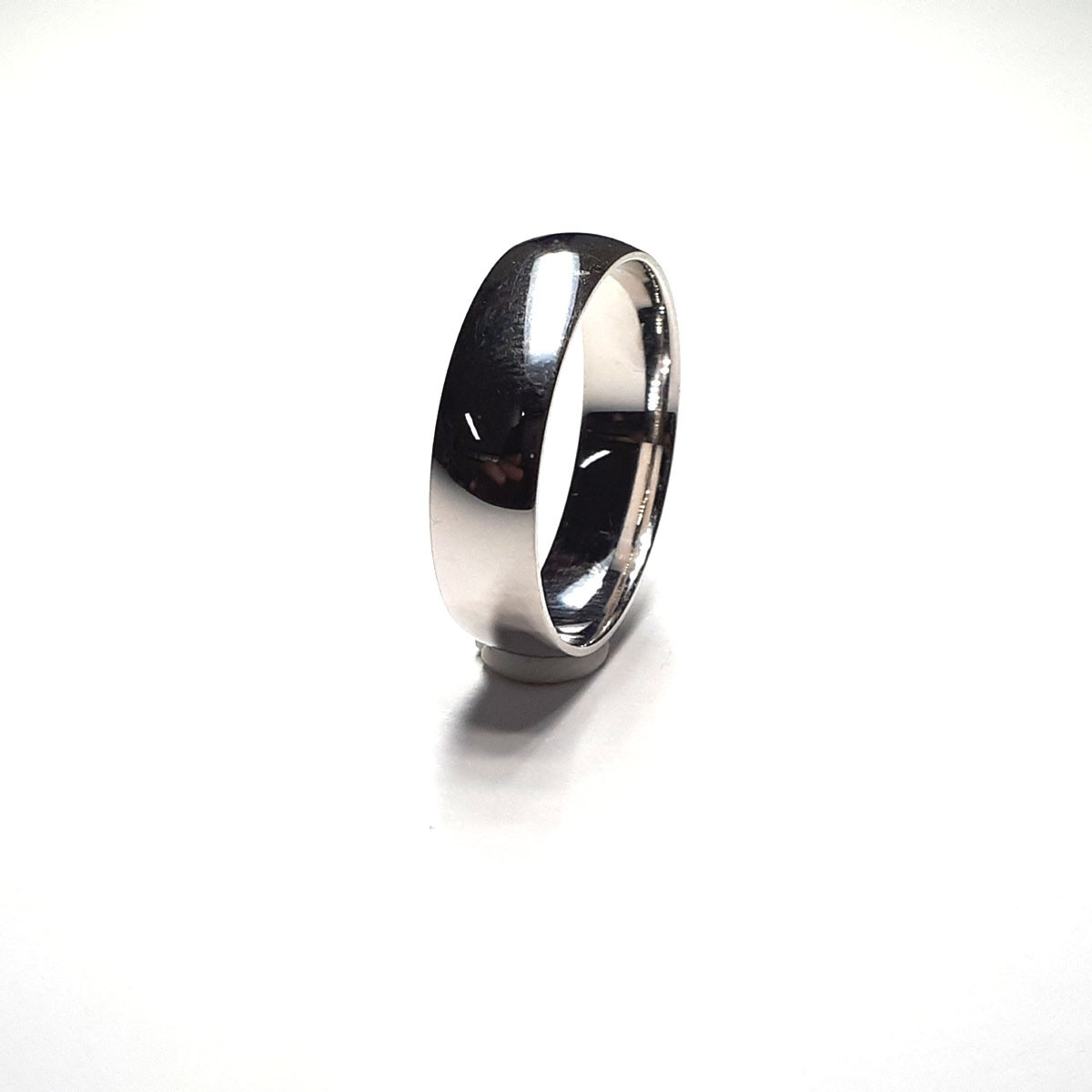 Alianza plata 5mm talla 9