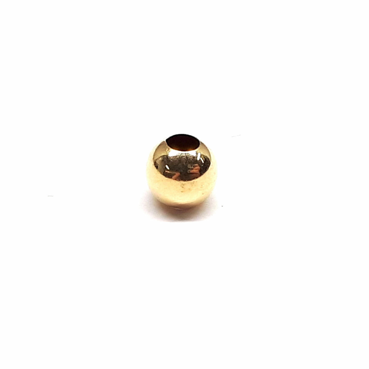 Bola 5mm brillo agujero 2,2mm