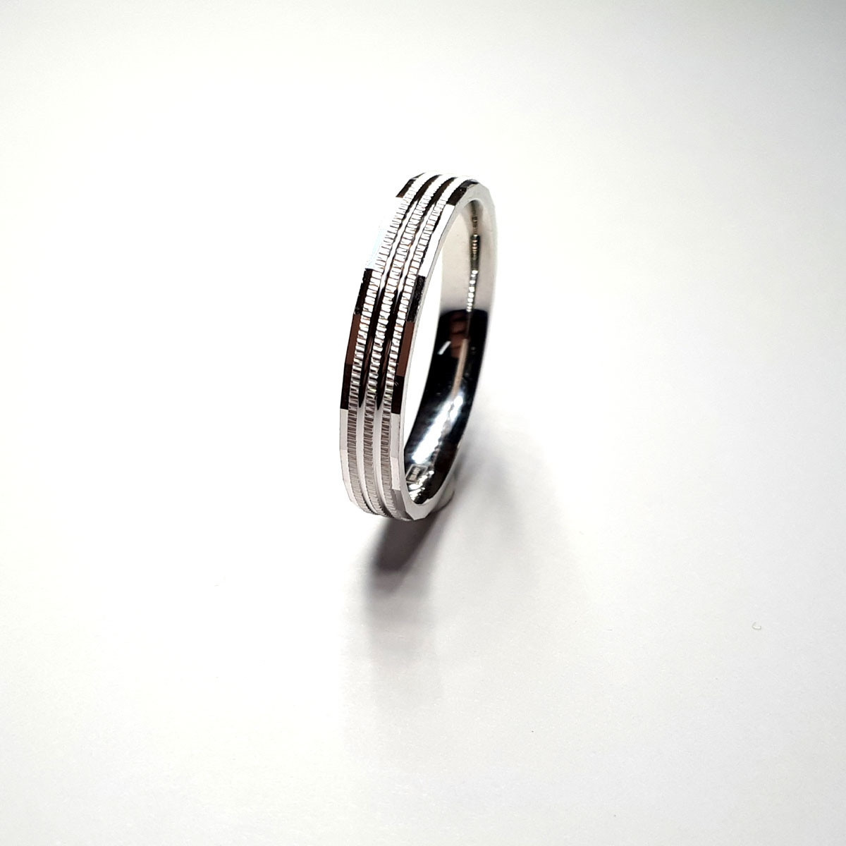 Alianza plata 3,5mm talla 9