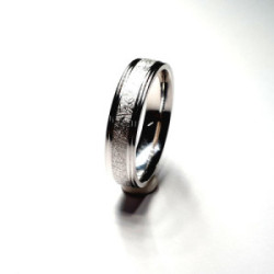 Alianza plata 5mm talla 13