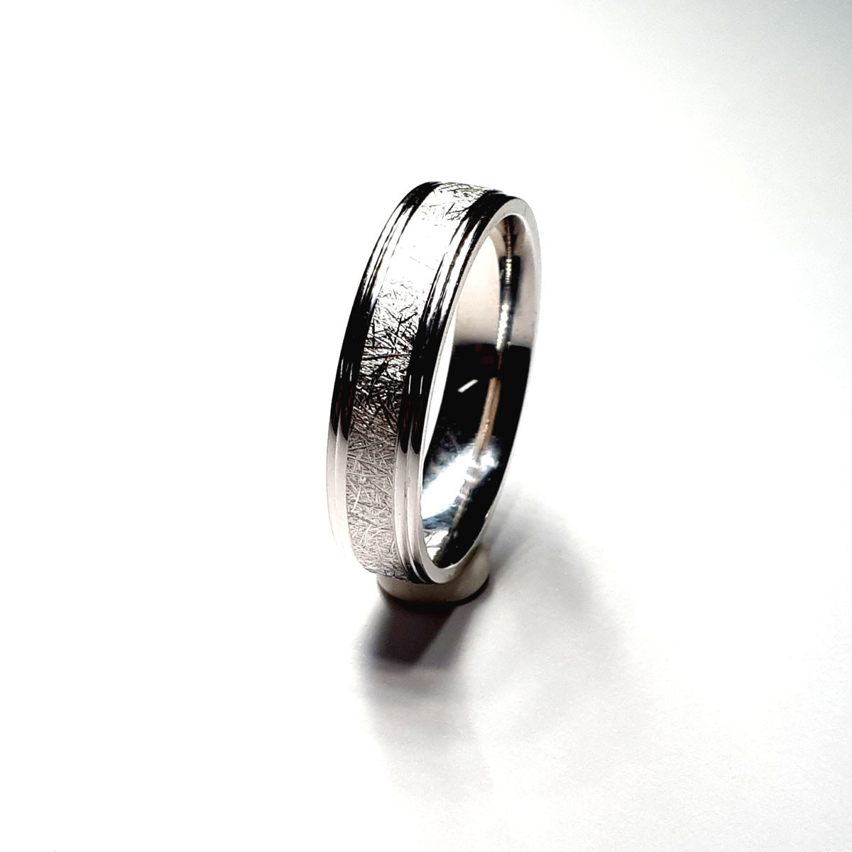 Alianza plata 5mm talla 13