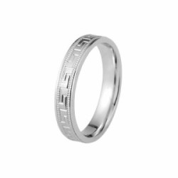 Alianza plata 3mm talla 33