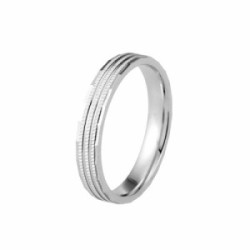 Alianza plata 3,5mm talla 9
