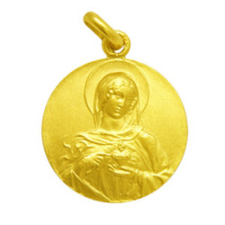 Medalla Sagrado Corazon de Maria 16mm