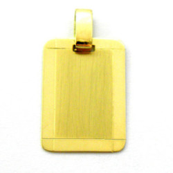 Placa mate 26x18 con bisel brillo